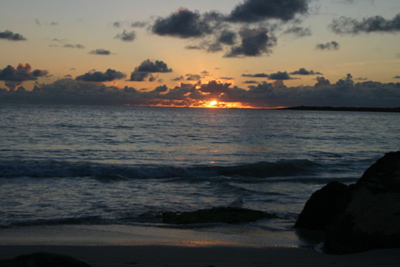 Orient Beach Sunrise